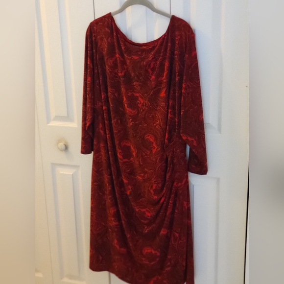 Ralph Lauren 24w Dress like new - Picture 2 of 3